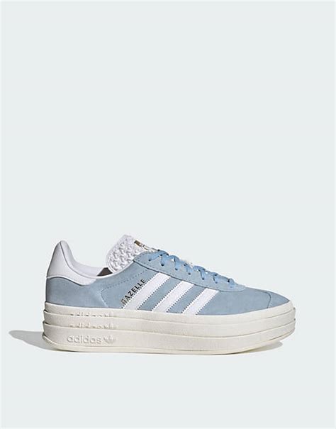 adidas gazelle bold lichtblauw|adidas Gazelle Bold .